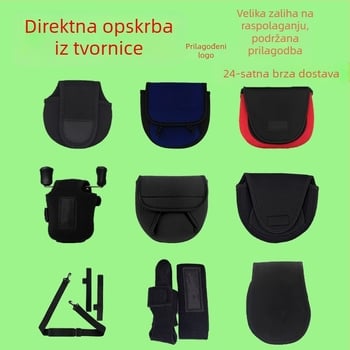 Torba za pohranu navija s kapom za štap, višeslojna torba za SPINNING navijače, torba za ribolovnu opremu, torba za duga bacanja