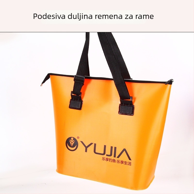 Yujia EVA ribarska torba – debela i široka, velika zapremina za prijevoz živih riba, s ručkom