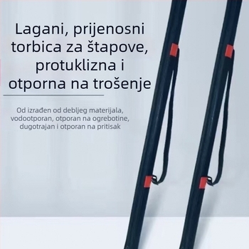 PVC torba za štapove za ribolov, čvrsta kućišta, nije vodootporna