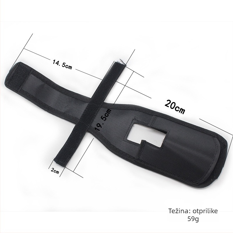Torba za morski ribolov s džepom za štap, crossbody dizajn, Oxford platno, nije vodootporna, prilagodljiv logotip
