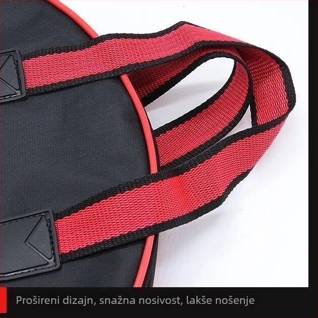 Torba za zaštitu ribe, višenamjenska ribarska torba, prijenosna platnena torba sa bočnim džepom, kružni/pravokutni dizajn, materijal: platno, funkcije: mamac i ribolovna linija