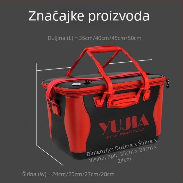 Sail Shadow torba za morski ribolov — EVA materijal, vodootporna, organizacija opreme za ribolov