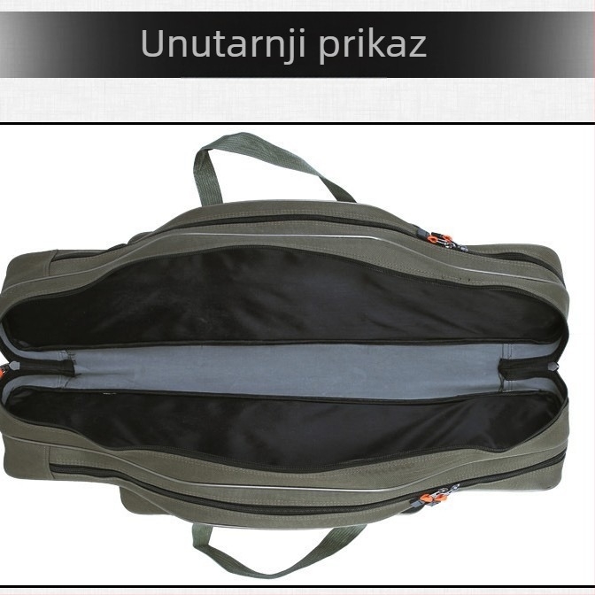 Torba za morski ribolov Angler od najlona, vodootporna, za mamce, liniju, štap i kolutu
