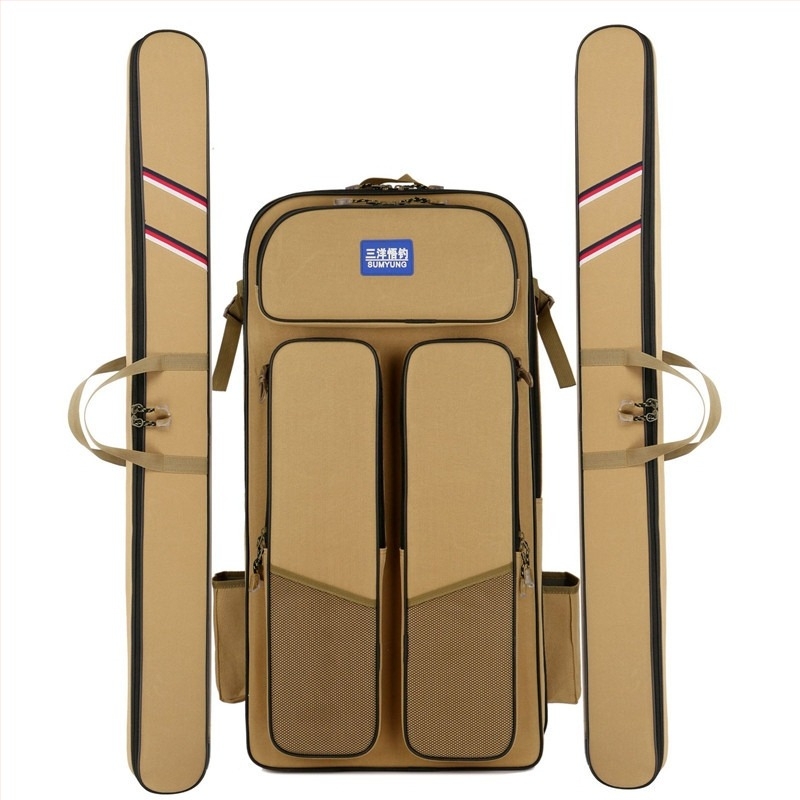 Višenamjenska torba za ribolovnu stolicu, marka Sanyo Wu Fishing, materijal najlon, funkcije za štapove i role, vodootporna