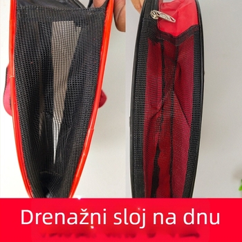 Okrugla platnena torba za ribolov — višefunkcionalna, ojačana, vodootporna i bez mirisa