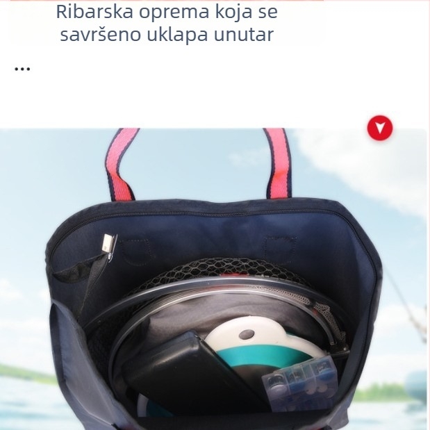 Kejie Torba za ribolovni pribor – vodootporna, prijenosna, višenamjenska, ručno nošena, od Oxford platna