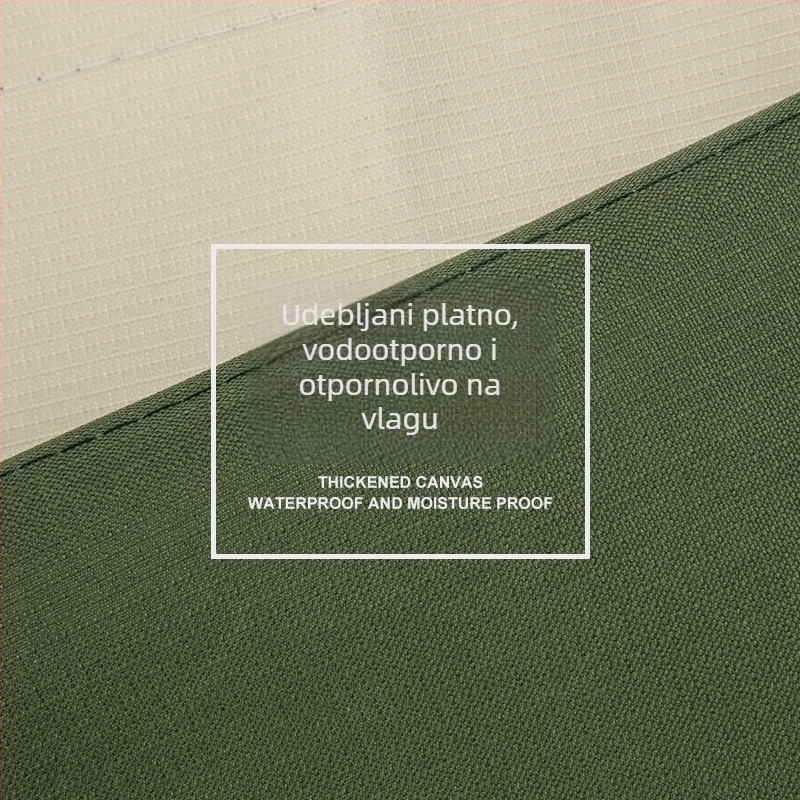 Platnena torba za štap za pecanje s rolom — prijenosna, vodootporna, za štap, liniju i mamac
