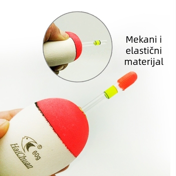 Ribolovni plutač s vertikalnim driftom • EVA pjena • Svetleći uložak • Marka: Fishing Reiki