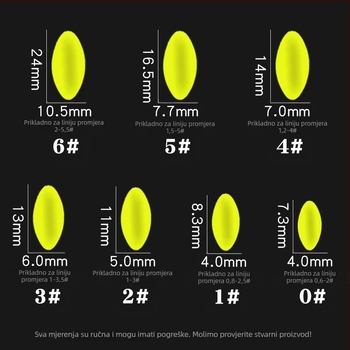 Heng Zhixing Sedam Zvijezda Bean-Type Pluta i Olive-Type Pluta, Materijal Bubble, Ribolovna oprema, Podrijetlo Kina