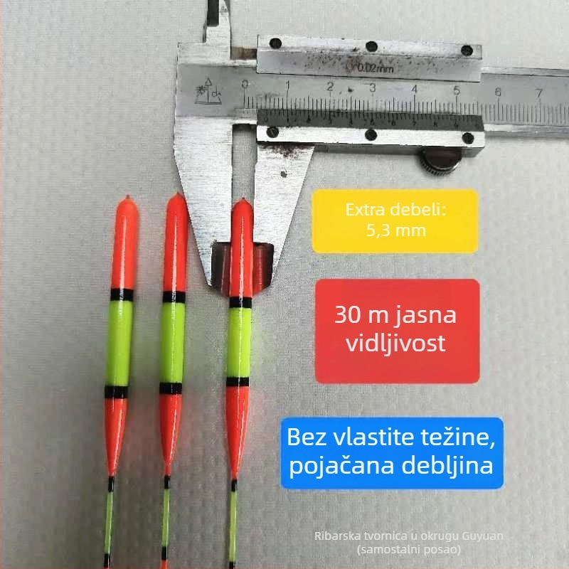 Vertikalni drift plutač — marka Other; materijal: konzultirano; kategorija: ribolovni plutači