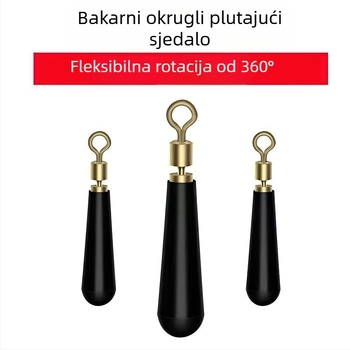 Okretno plivajuće sjedište za ribolov – plastika, universalno, klizno