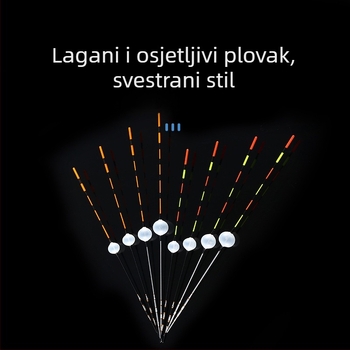 Plastični plovak za ribolov, ručno izrađen, plitka voda, tradicionalni dizajn, visoka osjetljivost