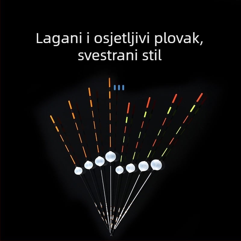 Plastični plovak za ribolov, ručno izrađen, plitka voda, tradicionalni dizajn, visoka osjetljivost