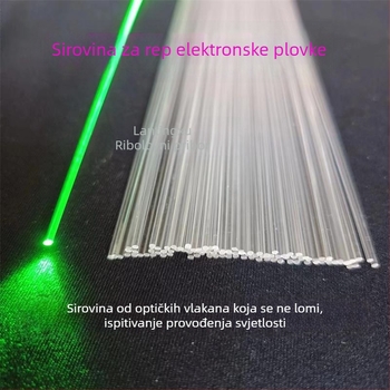 0,5 mm elektronički materijal za plovak s optičkim vlaknom – svjetleći dodaci za DIY ribolov