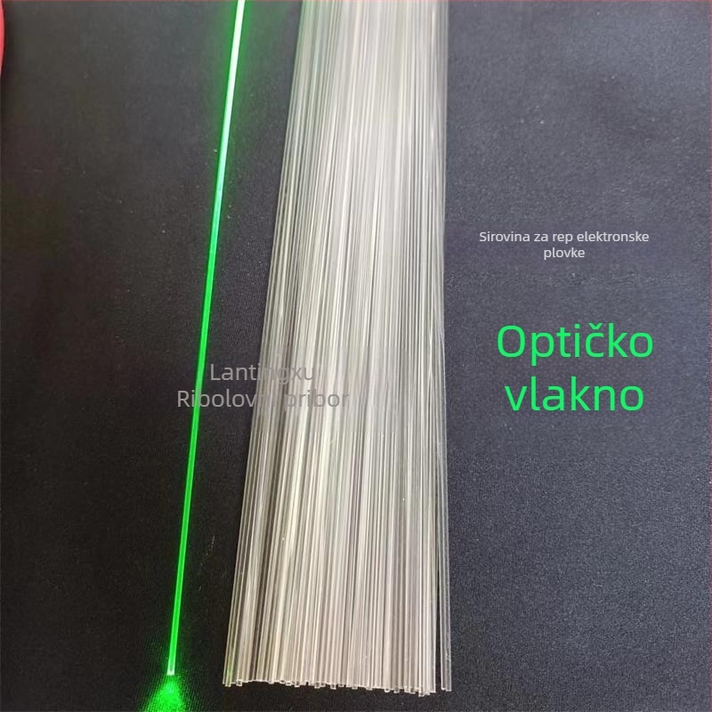 0,5 mm elektronički materijal za plovak s optičkim vlaknom – svjetleći dodaci za DIY ribolov