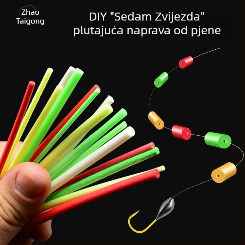 EVA pjena plovak sa sedam zvijezda – tradicionalni ribolov, dugi plovak, udica uspravno, duga štapa, kratka linija
