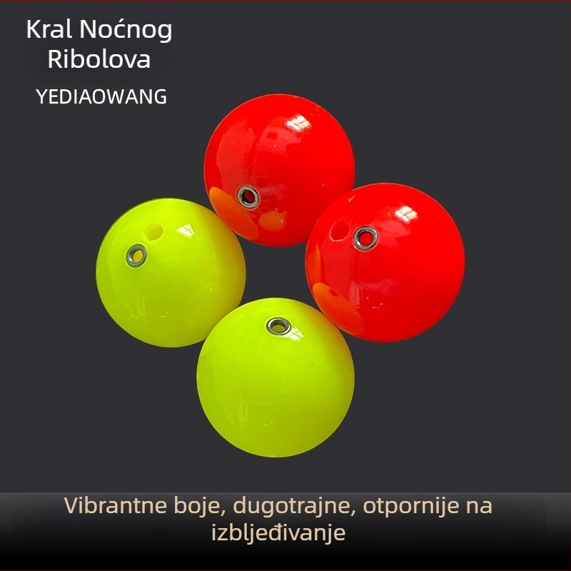 Sferični plovak Luoyang za ribolov, ABS plastika, klizni plovak za vanjski ribolov
