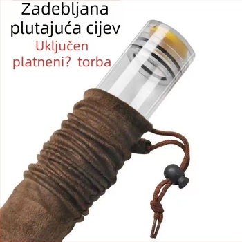 Prozirna debela plutajuća cijev za ribolov