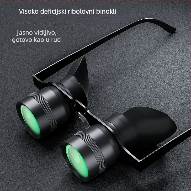 Ribolovni binokular s 10× povećanjem, polariziran, široki kut gledanja, model DM-116