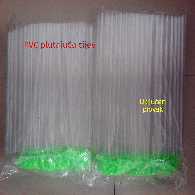 Prozirna PVC plutnja cijev, kanta za plutanje i kutija za plutanje ribe – komplet za ribolov
