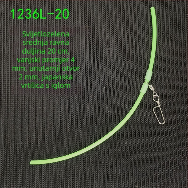 1236 Novi kompozitni materijal – Središnja balansirana plastična cijev za morski ribolov – Crna riba i Žuti croaker
