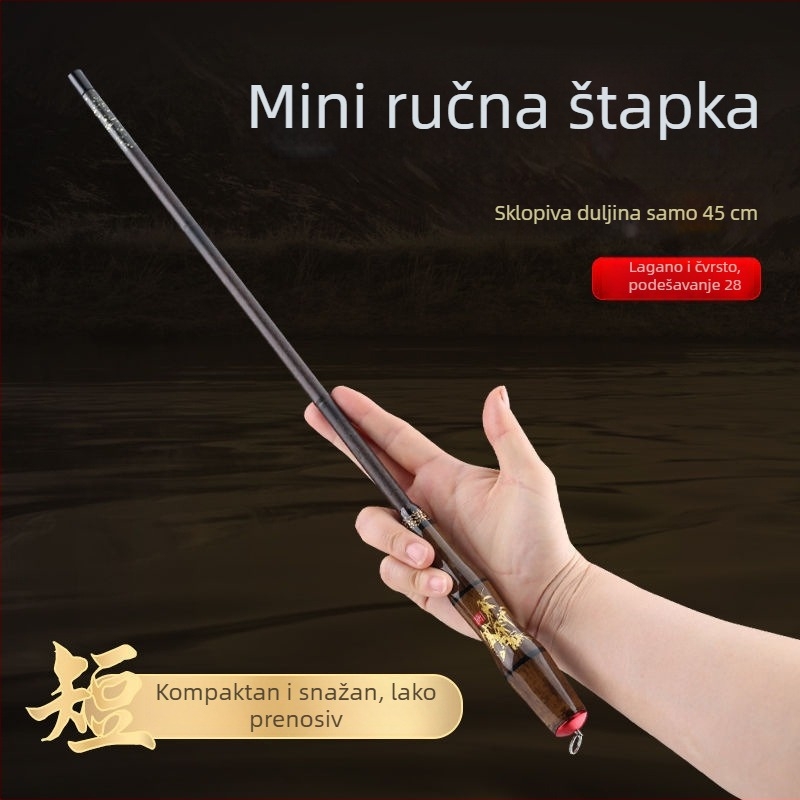 Tuoyang karbonski štap za ribolov — ultra lagan, ultra tanak, visok sadržaj ugljika