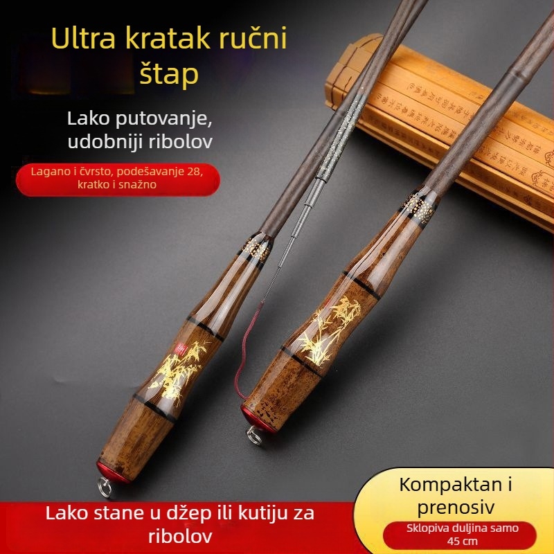 Tuoyang karbonski štap za ribolov — ultra lagan, ultra tanak, visok sadržaj ugljika