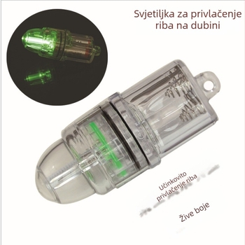 Podvodna ribolovna svjetiljka s vodootpornim PVC kućištem, visoka svjetlost za kaveze riba