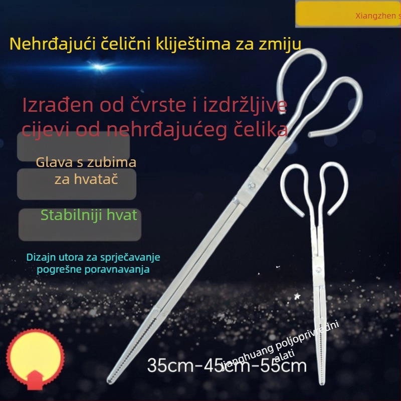 Xiangzhen nehrđajući čelični klip za morski ulov — Monopterus albus ( eel ) i druga morska bića — čvrsta debela konstrukcija, dizajn protiv pomicanja