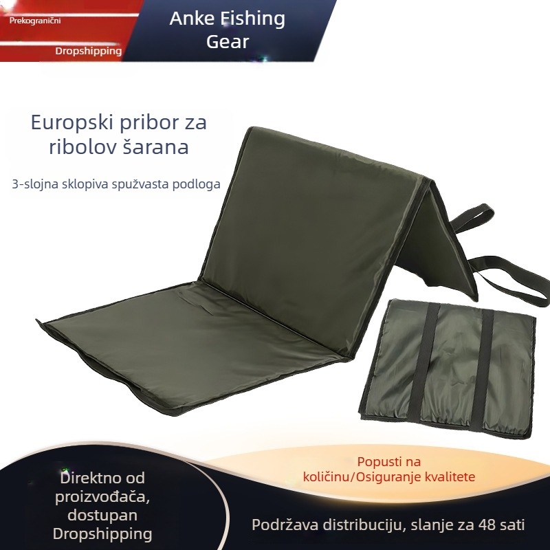 3-slojna sklopiva pjenu podloga za karp ribolov, zaštitna podloga za velike karpe