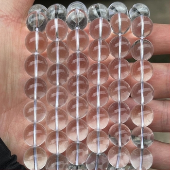 K9 bijele kristalne okrugle perle, prozirne, za DIY nakit, veličina 2–16 mm