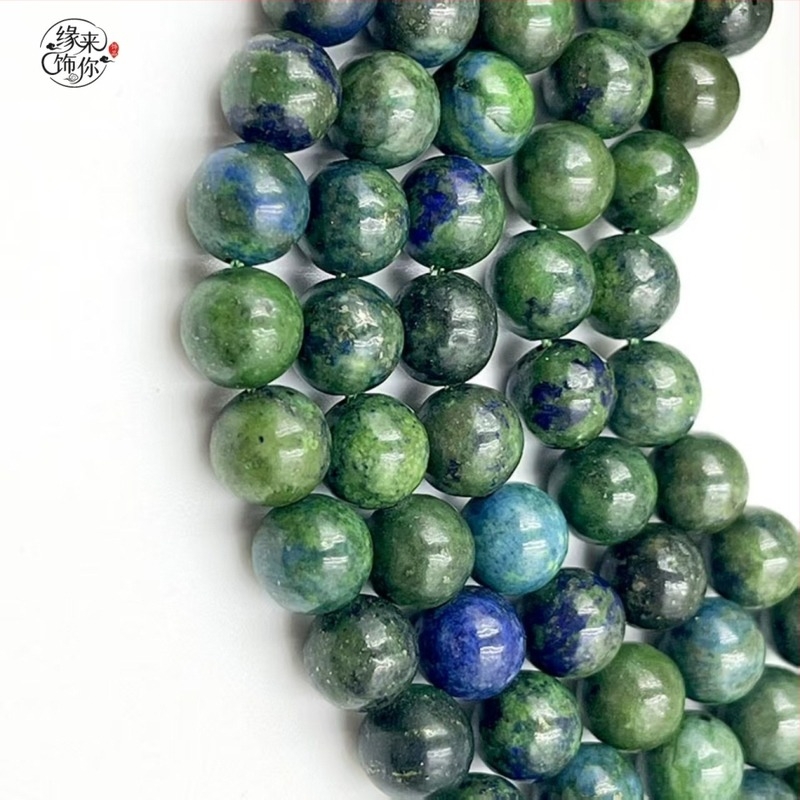 Prirodni magnezit kuglice, okrugle perle Phoenix lapis lazuli, slobodni polugotovi za DIY narukvicu i ogrlicu