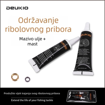 Set za održavanje ribarske role s mazivom i alatima