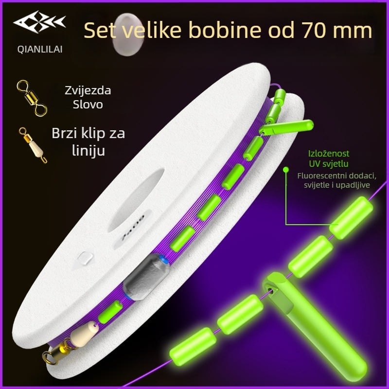 Glavna ribolovna linija – najlon, snaga nt50, paket 10 kom, marka Excellent craftsman