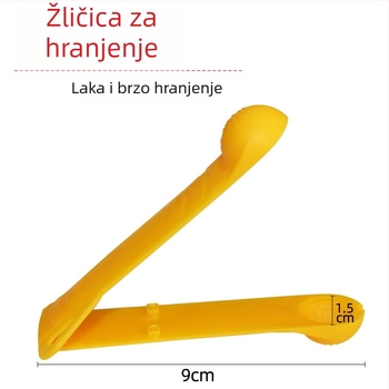 Set ribolovnih pribora s hranilom za mamce i udicom