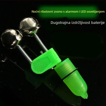 CGF Svjetleći Alarmni Zvono Za Noćni Ribolov S Palicom – Dodatna Oprema Za Ribolov