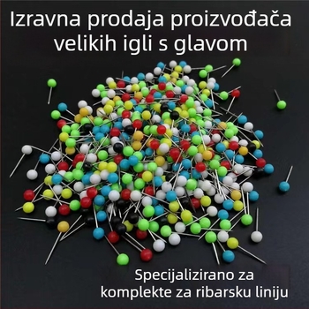 Set opreme za ribolov s pinom za glavnu liniju od nehrđajućeg čelika i pinom za vezivanje kuka (Brand: Large sailor; Materijal: Nehrđajući čelik; Sastav: Pribor)
