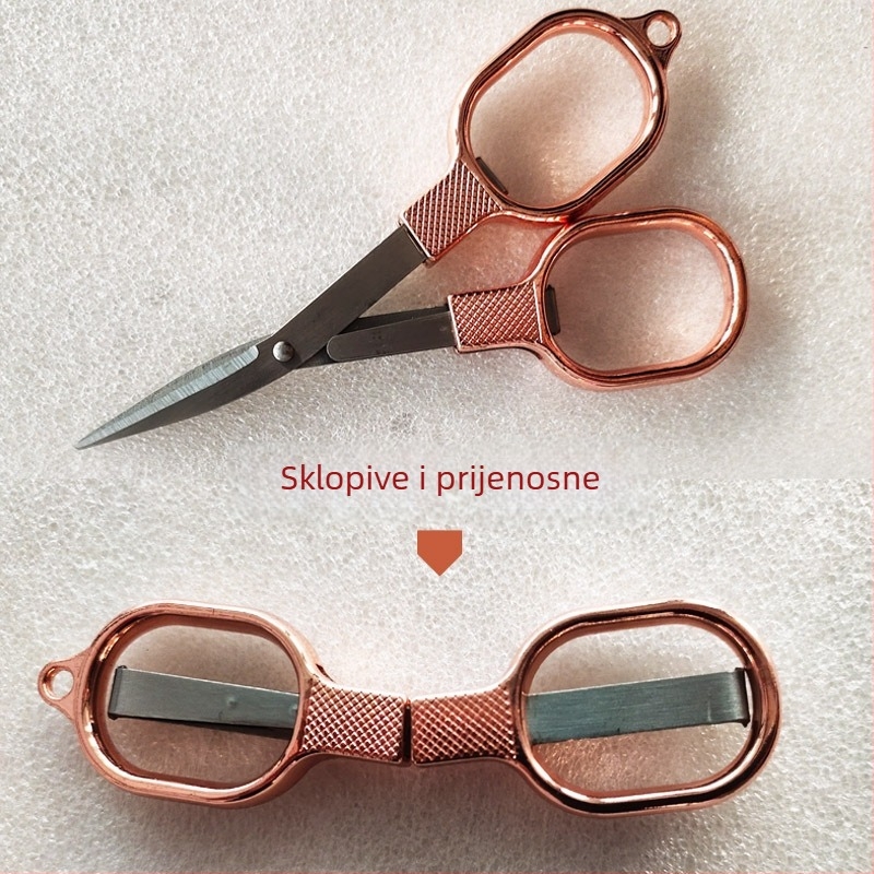 Sklopive škare za ribarsku liniju – kompaktnost, set ribolovnih pribora, marka Other