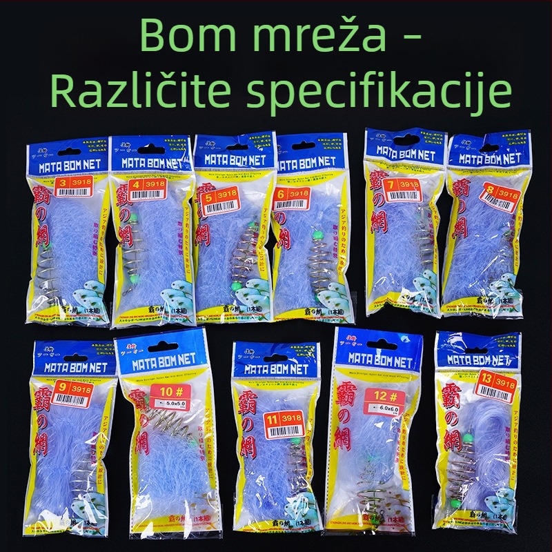 New Morning čelična ribarska mreža – set bez kuka, kuka za rakove, Overlord paket