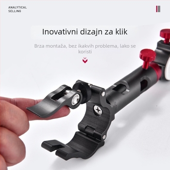 YUNG YICK Aluminijski nosač kišobrana za ribarsku stolicu – produženi univerzalni držač s višestrukim okretanjem