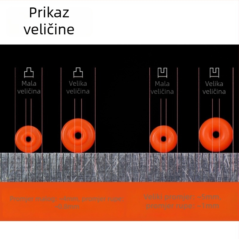 Set dijelova za štap s ravnim prekidačem linije i polukružnim pogonom, pribor za ribolov (Sastav: Štap za ribolov; Kategorija: Set pribora za ribolov)