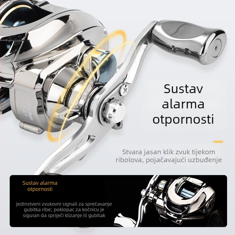Water Drop Reel za ribolov — univerzalni mikro varalica kolut, marka Nine Fly Eight, 1 kom