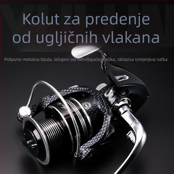 Potpuno metalni spinning kolut za morski ribolov, dugi domet i lov mamaca