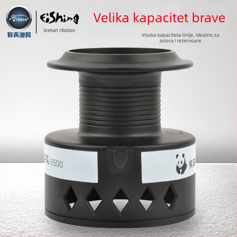 Teben Panda spinning navijač za morski štap — komplet za daljinsko bacanje