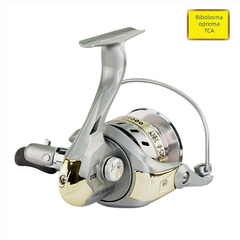 Dijia GEAC 1000-6000 serija spining kolut, 9 ležajeva, ravna ručka