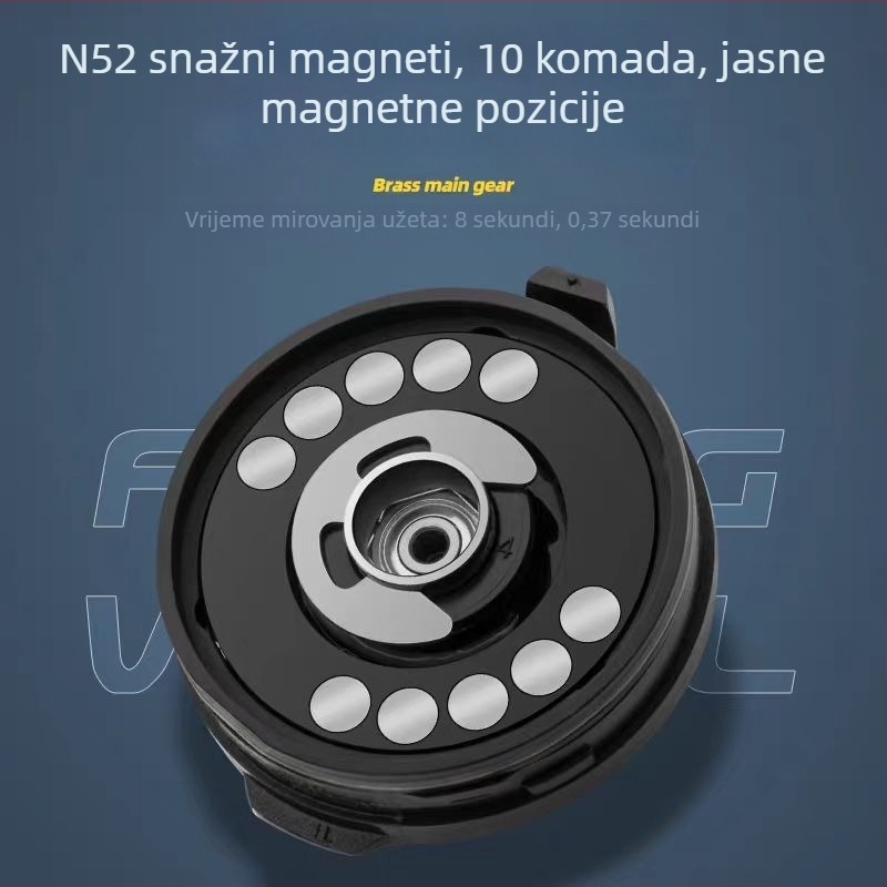 Pomorski ribolov: Water Drop Wheel širokog tijela, lagani rotor za ribolov s čamca, slow jigging, dugi domet