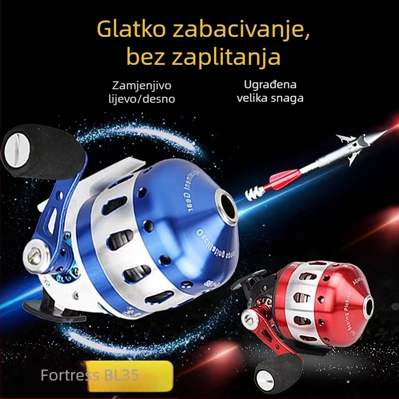 Pisces bubonová ribarski kolut s metalnim kotačićem – BL35, BL39