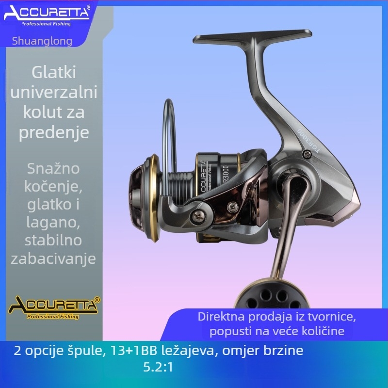 ACCURETTA TGR serija Seamless kolut za ribolov