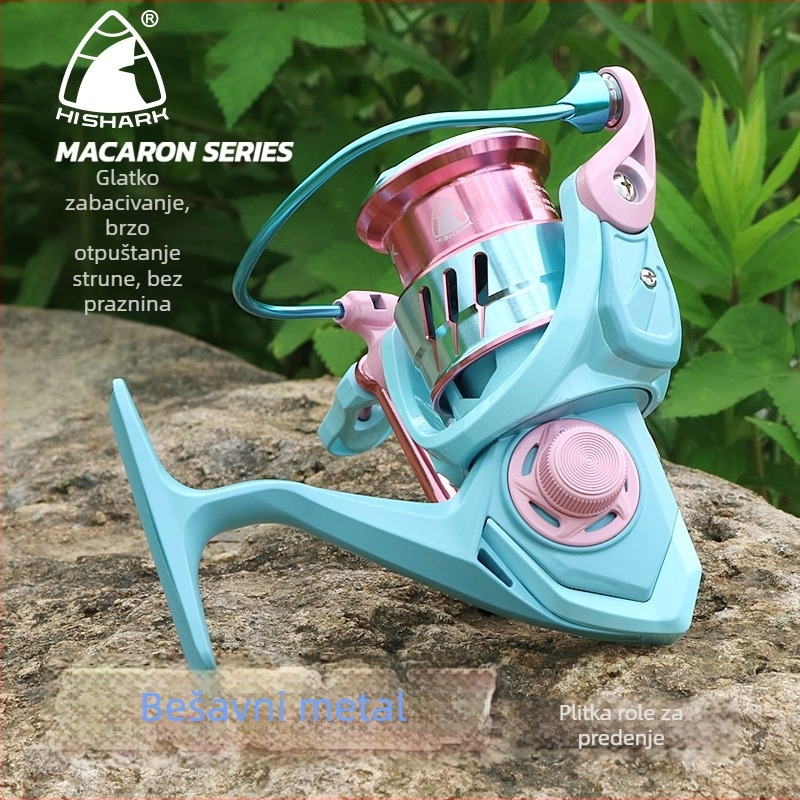 Black Shark Macaron Micro Lure — potpuno metalni spinning kolut za duga bacanja