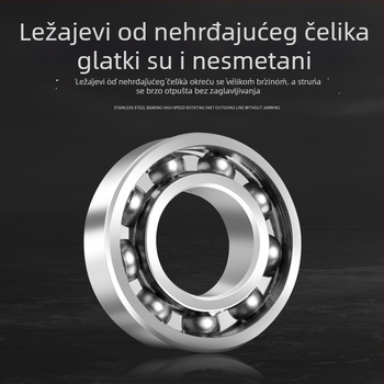 Komelon dvostruki drag, spinning kolut s potpuno metalnim bubnjem i prednjom i stražnjom kočnicom